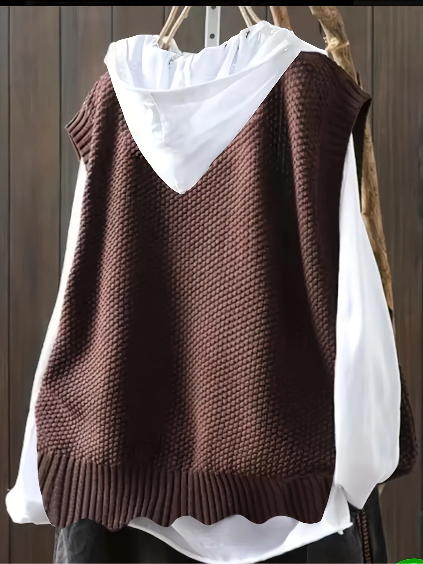 Plus Size Women's Sleeveless Vest with Asymmetrical Hem and Round Neck