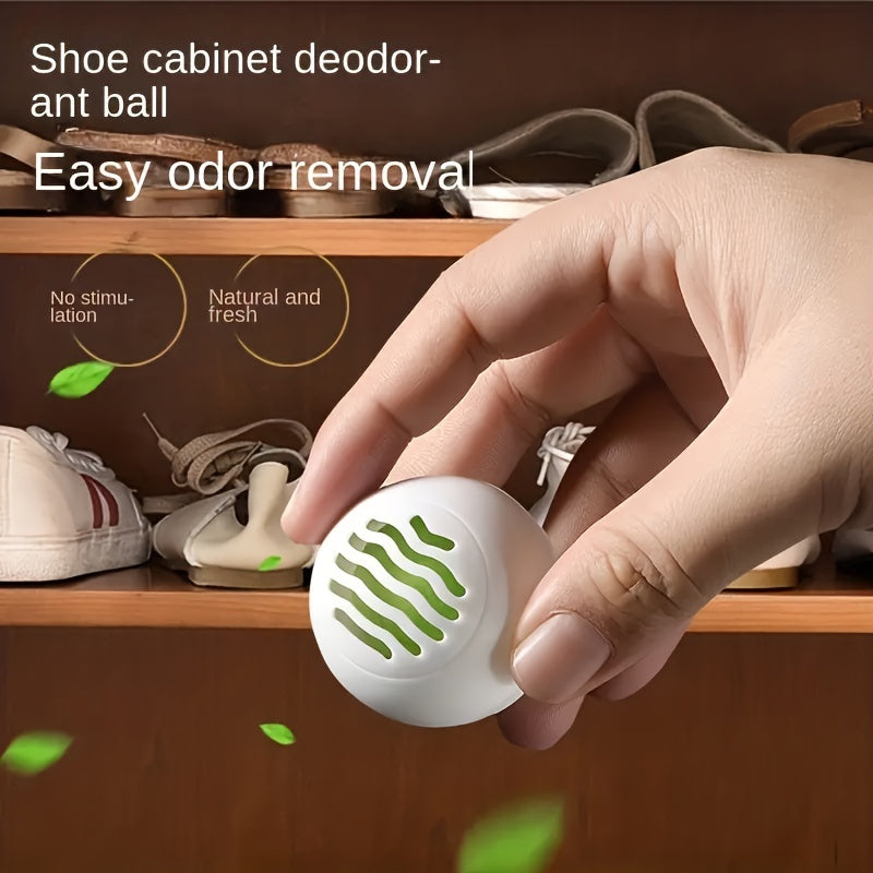 6/12pcs Long-Lasting Shoe Deodorizer Balls for Fresh Air and Room Decor