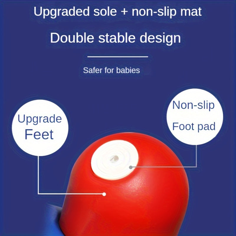 Kids Potty Chair for Toddlers 8 Months to 6 Years Rocket Pattern Plastic Safe PP