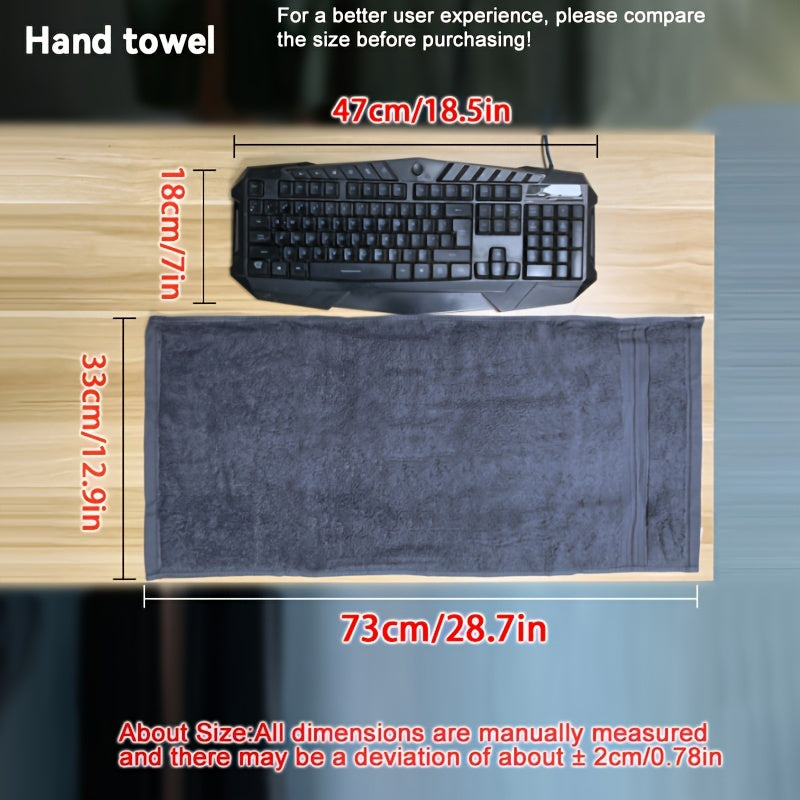 Qo‘l, yuz va vanna uchun absorbent paxta sochiqlari to‘plami, kichik va o‘rtacha o‘lchamlar