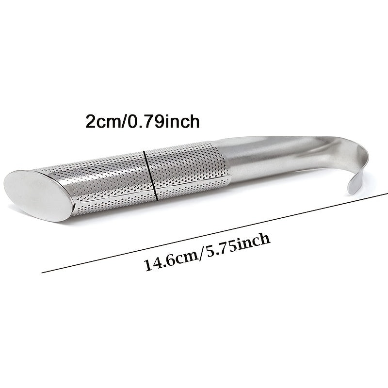 Long-Handled Stainless Steel Tea Infuser for Loose Tea Coffee and Spices