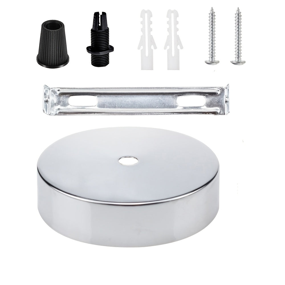 Adjustable Height Metal Pendant Light Kit Compatible with E26 Bulbs No Electricity Needed Wall Lamp Accessory