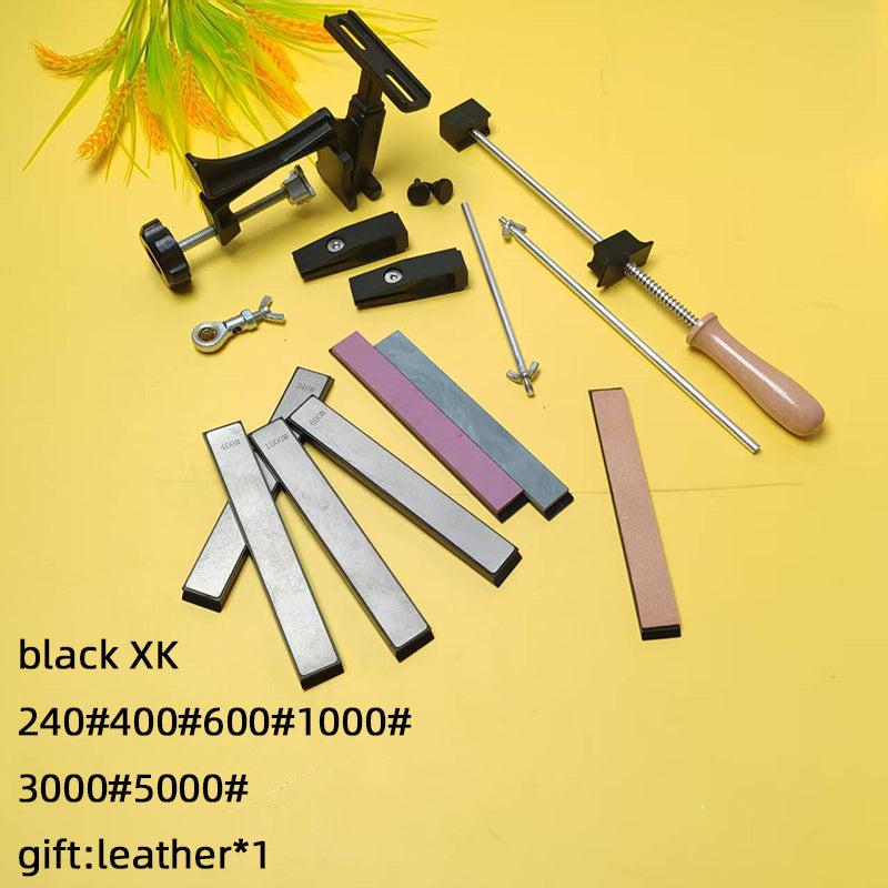 360° burilishli, qattiq burchakli pichoq silliqlash uchun oshxona uchun mo'ljallangan