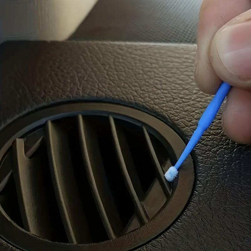 100 dona Mini Micro Detal Avtomobilni Tozalash cho'tkalari chiqish ventilatsiya bo'limi bo'yash uchun