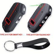 Car Key Fob Cover Silicone Keychain for Multiple Vehicle Models Compatible with Kia