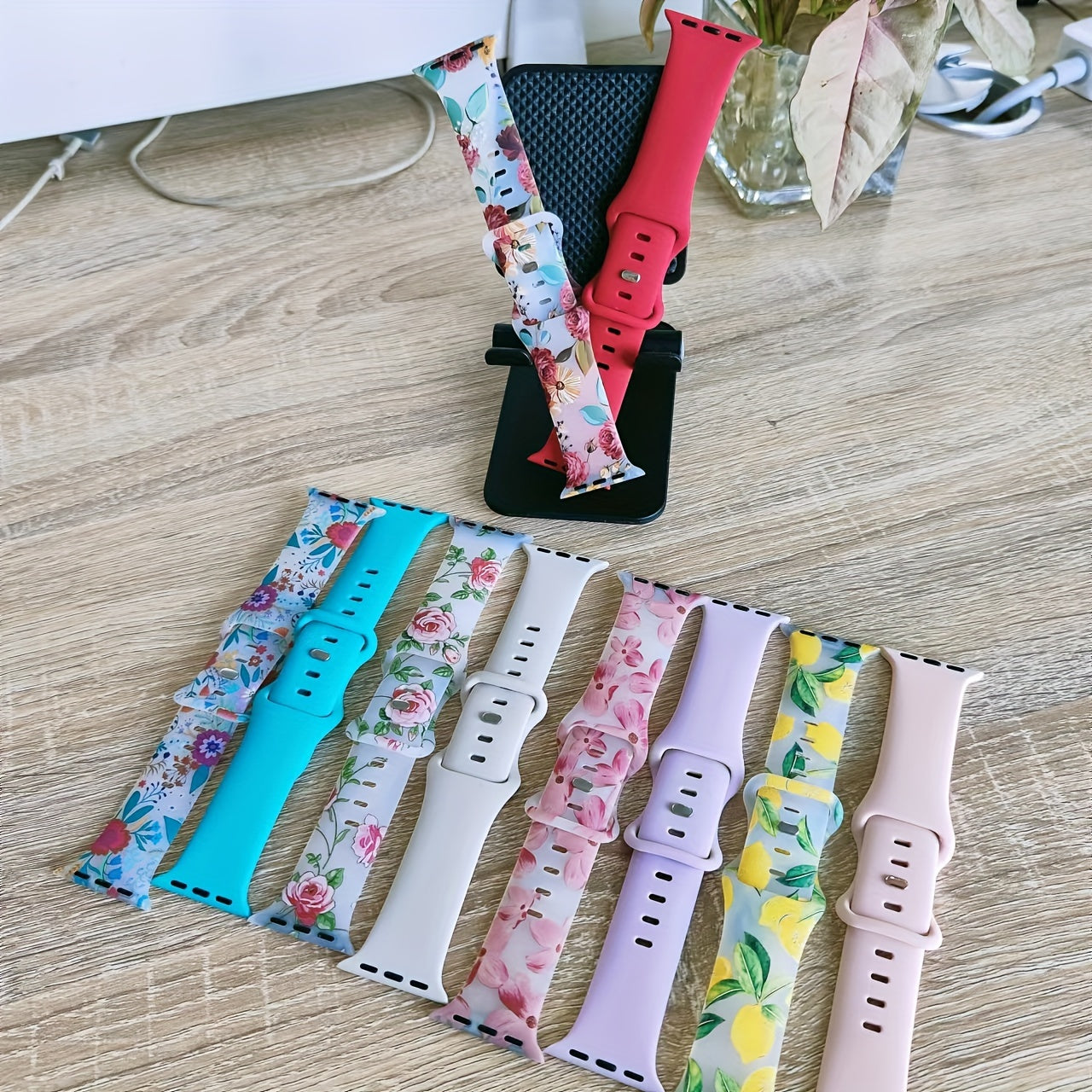 Silicone Sport Watch Bands for All iWatch Models 38mm to 49mm Replacement Straps