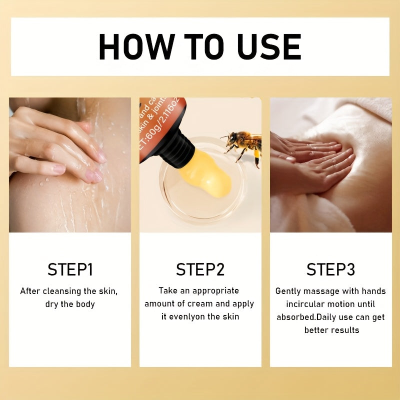 Unisex Joint Cream Stick 60g Hydrating with Honey and Plant Essences for Sports Recovery