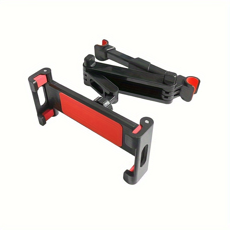 Avtomobil o'rindig'i orqa yostiq bilan tortib olinadigan aylanadigan planshet va telefon tutqichli