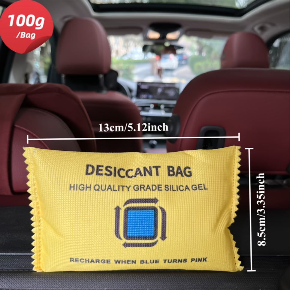 Многоразовая силиконовая сумка-осушитель с изменением цвета для гардероба и дома