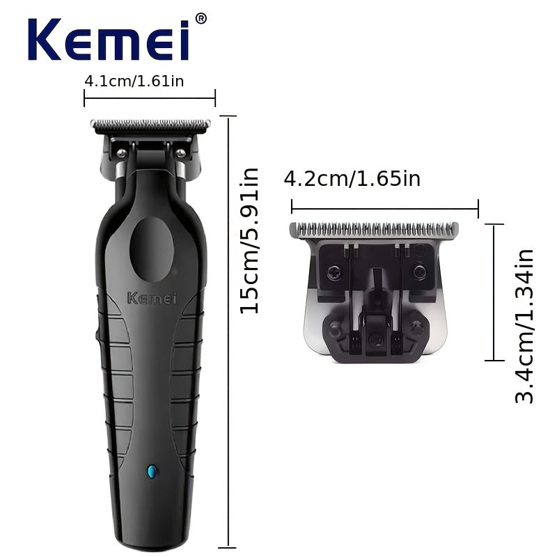 Qayta zaryadlanadigan simsiz soch kesgichlar USB kuchli kesuvchi bosh 1200mAh litiy batareya