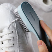 Unisex Soft Bristle Long-Handle Shoe and Clothing Cleaning Brush Black