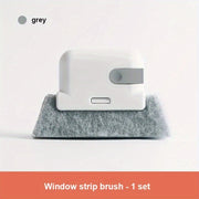 2-in-1 Handheld Groove Cleaning Tool Durable Plastic Easy-Grip for Windows and Doors