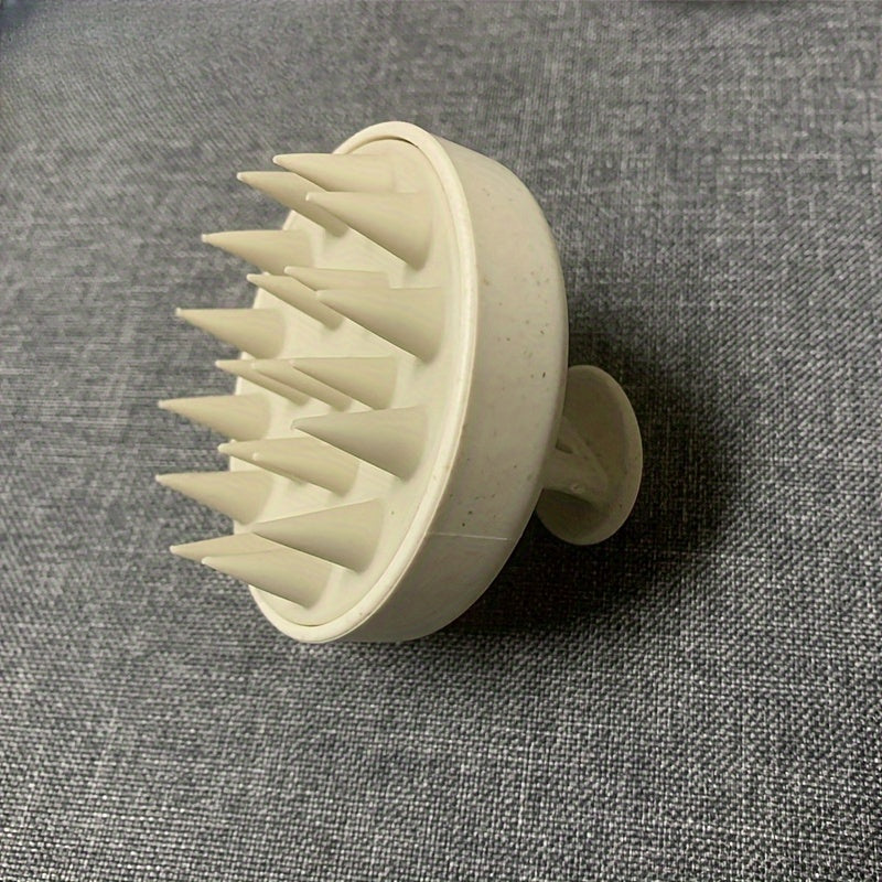 Silicone Scalp Massager with Exfoliating Shampoo Comb No Batteries 3 Colors