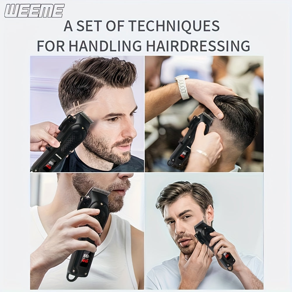 Professional 806mm Hair Clippers with USB charging 36V 1500mAh battery for salon and home use