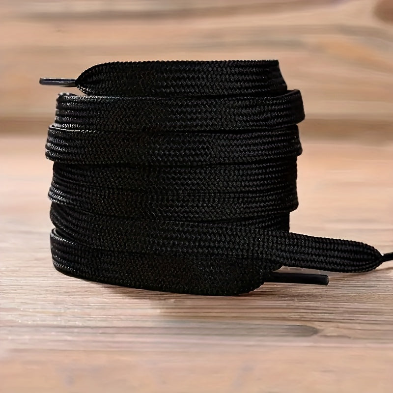 10 Pcs Polyester Shoelaces 119.89 Cm Double Layer Durable Sports Shoes Accessories