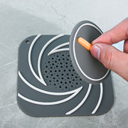 Cubierta de desagüe de suelo de silicona para baño, prevención de olores y protección contra fugas