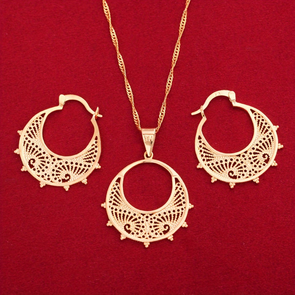 Ethiopian Jewelry Sets with Vibrant African Eritrean Colors for Weddings