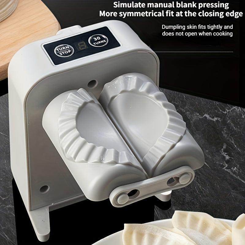 USB Rechargeable Automatic Dumpling Maker 1500 Dumplings Food Safe Materials
