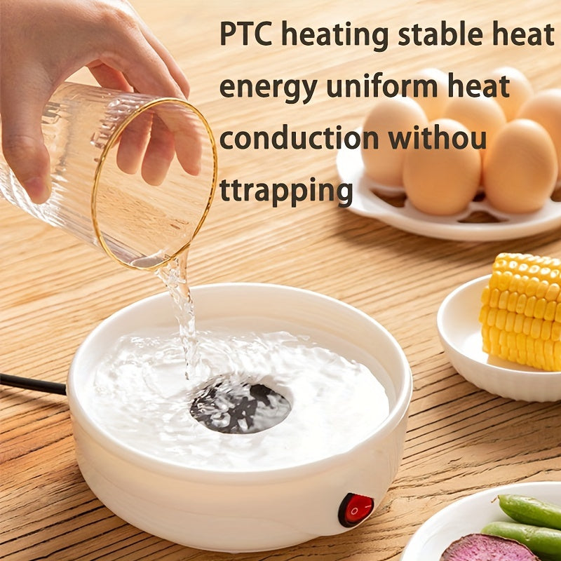 Cocedor eléctrico de huevos multifunción para desayuno, sopa, bollos al vapor 220-240V enchufe US