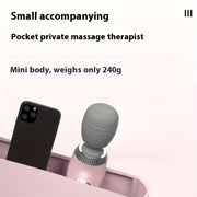 Portable Handheld Massage Stick with High-Speed Motor and USB Rechargeable Lithium Battery