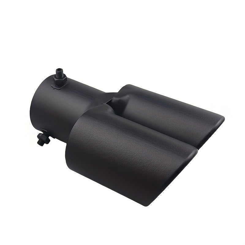 Automobile Dual Outlet Exhaust Pipe Stainless Steel Dual Tube Tail Pipe