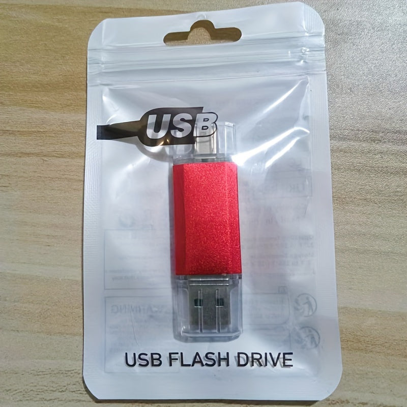 Dual C-Type USB Flash Drive 16GB OTG High-Speed Data Transfer for Android Smartphones and Tablets