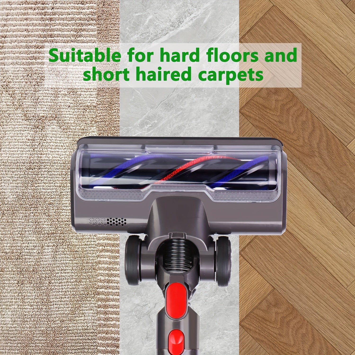 2025 Polki mato uchun aksessuarlar Dyson V7 V8 V10 V11 V15 SV seriyasi qattiq pol va gilam tozalash uchun