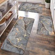 Alfombra de tinta dorada antideslizante y resistente al desgaste para sala de estar y dormitorio 5x7 pies