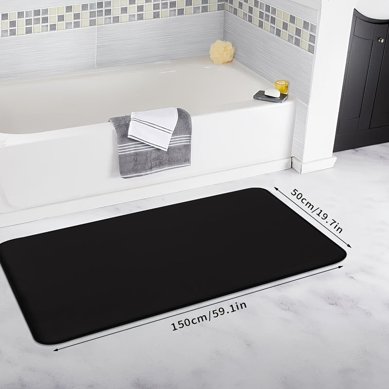 Coral Fleece Non-slip Quick-Drying Bath Mat for Bathroom Kitchen Laundry Bedroom