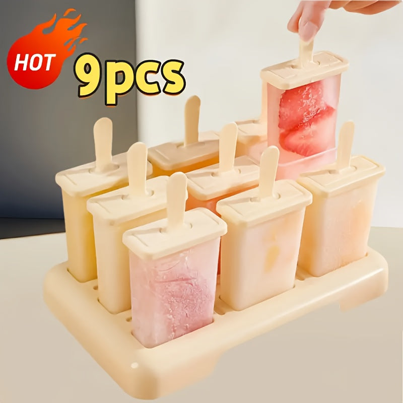 Формы для мороженого из пищевого силикона, многоразовые, легко делать дома