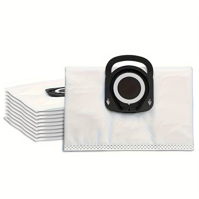 Rowenta ZR200540 va Silence Force 4A changyutgichlari uchun yuqori filtratsiyali chang sumkalari - 10 dona, kuchaytirilgan pol ulanishi bilan va mustahkam plastik/matodan tayyorlangan