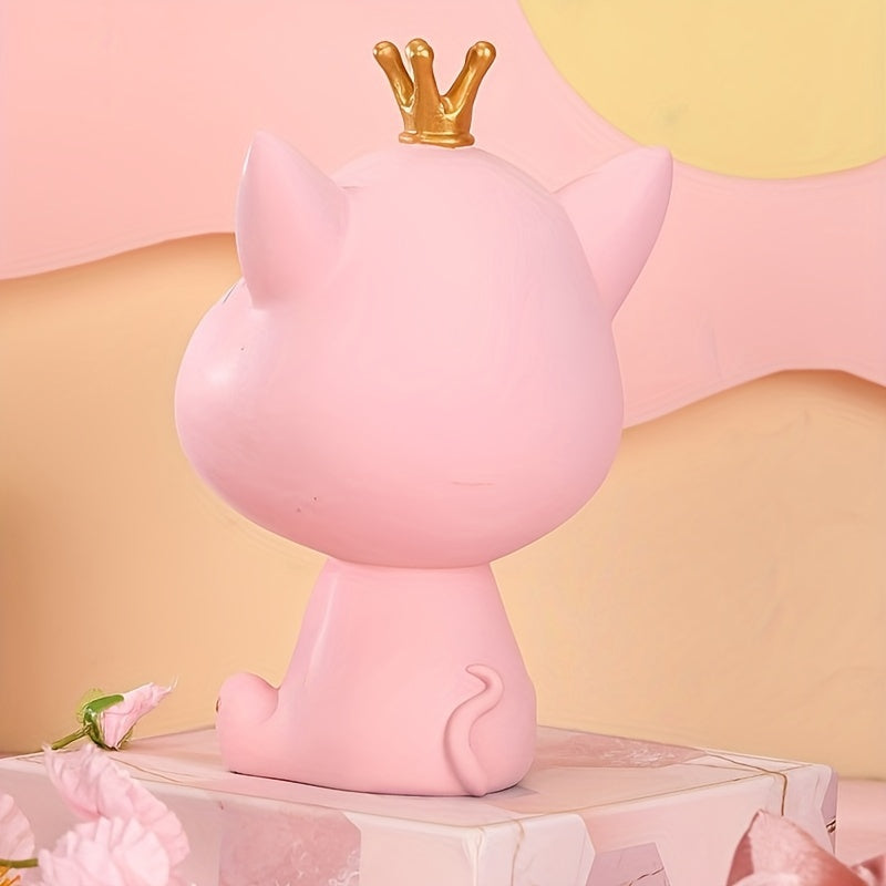 Katta Burun Mushuk saqlash qutisi bezak vino shkafiga kirish eshigi kalit stol bezaklari