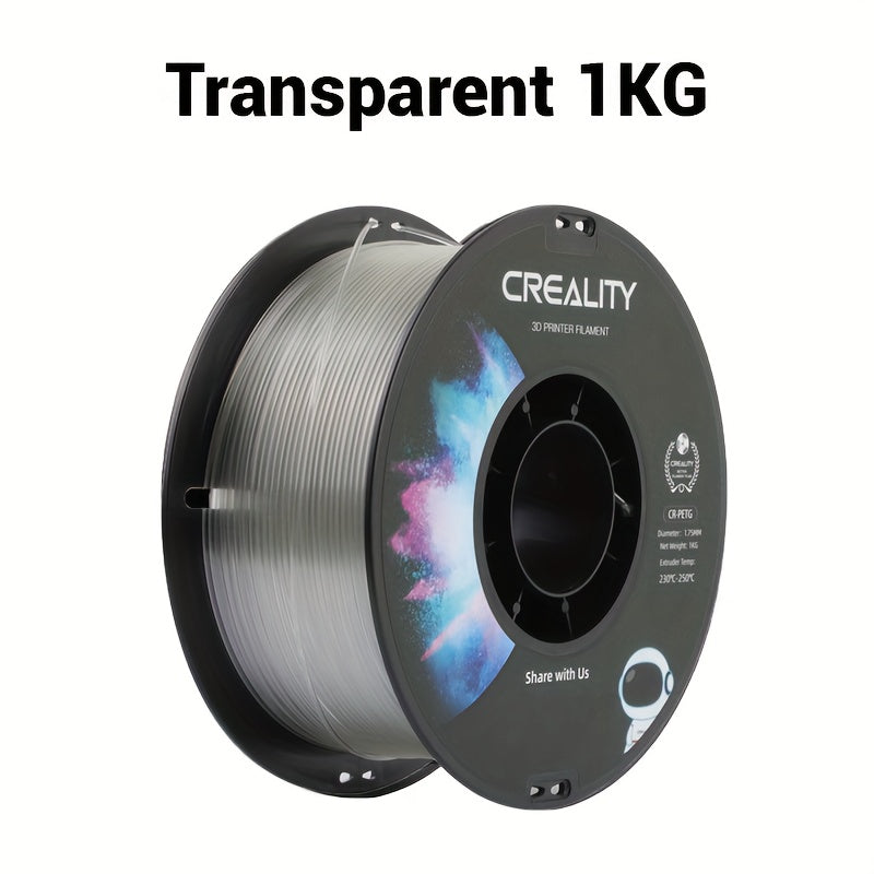 Пластик для 3D-принтера PETG 1,75 мм 1 кг Высокая точность Устойчивый к запахам Влагонепроницаемый