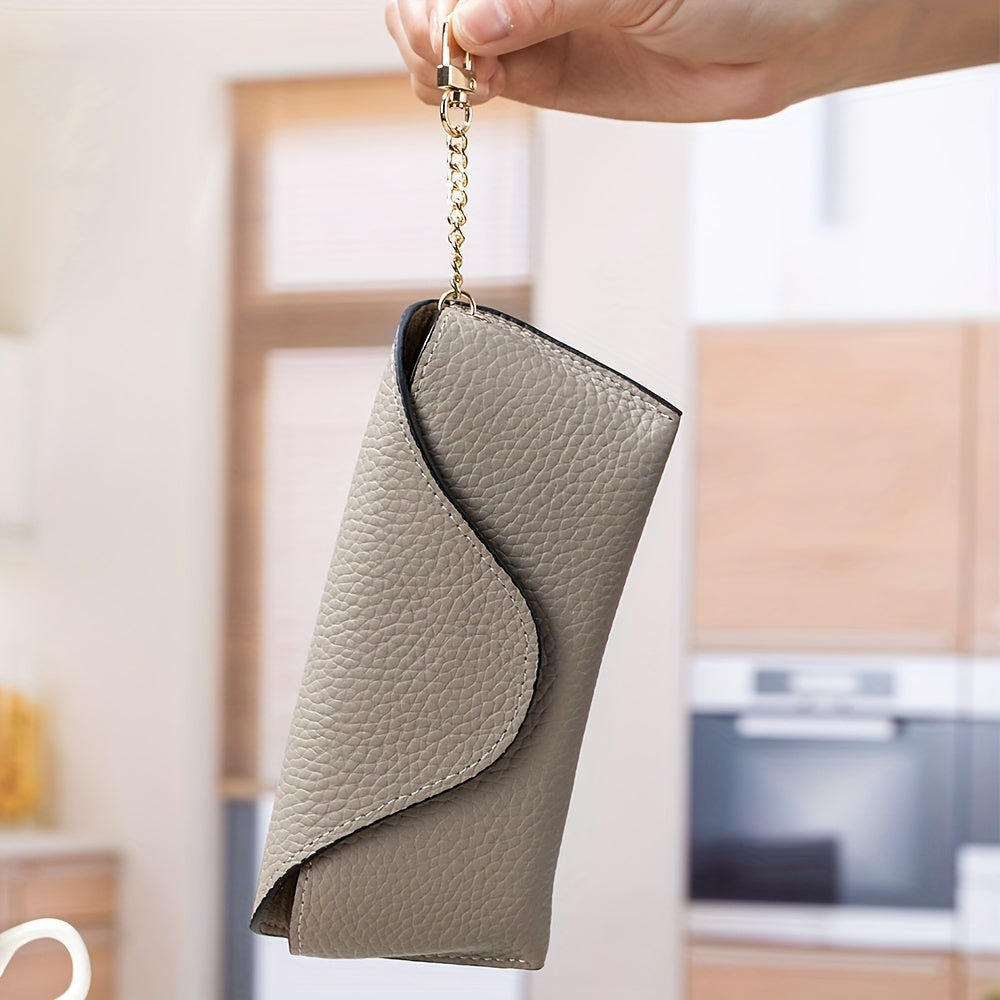 Genuine Leather Eyeglasses Case Holder with Magnetic Closure for Sunglasses and Reading Glasses