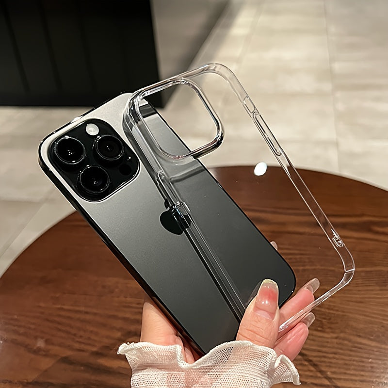 Transparent TPU Phone Case for iPhone 15 14 13 12 11 Shockproof Soft Cover for Pro Max