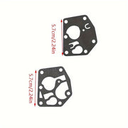 4 Set Carburetor Gasket Kit for Lawn Mower Engine Replacement