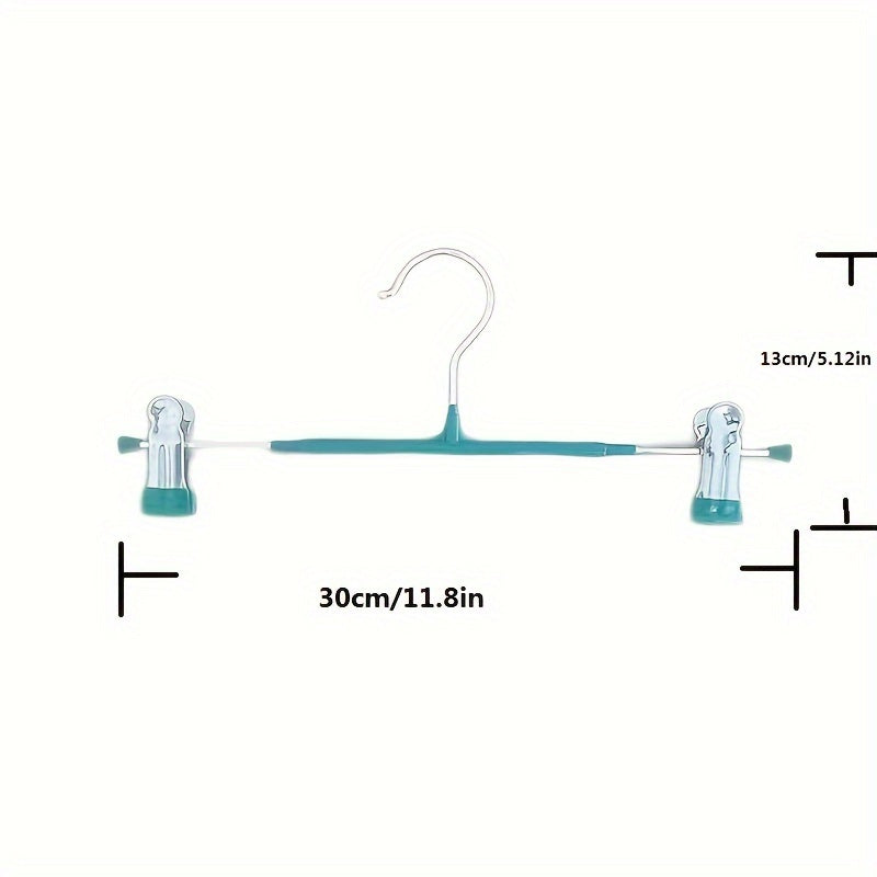 Clips para ropa de acero inoxidable de alta resistencia, sin deslizamiento, para colgar ropa en armarios, pantalones, dormitorios