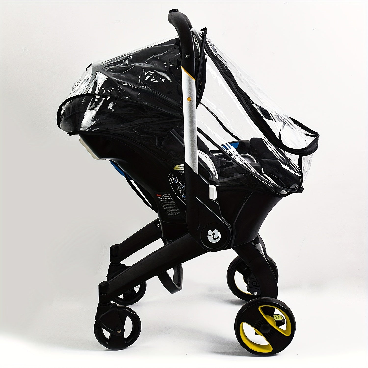 Baby Stroller Cover 4-in-1 Foldable Rain Shield for Newborns
