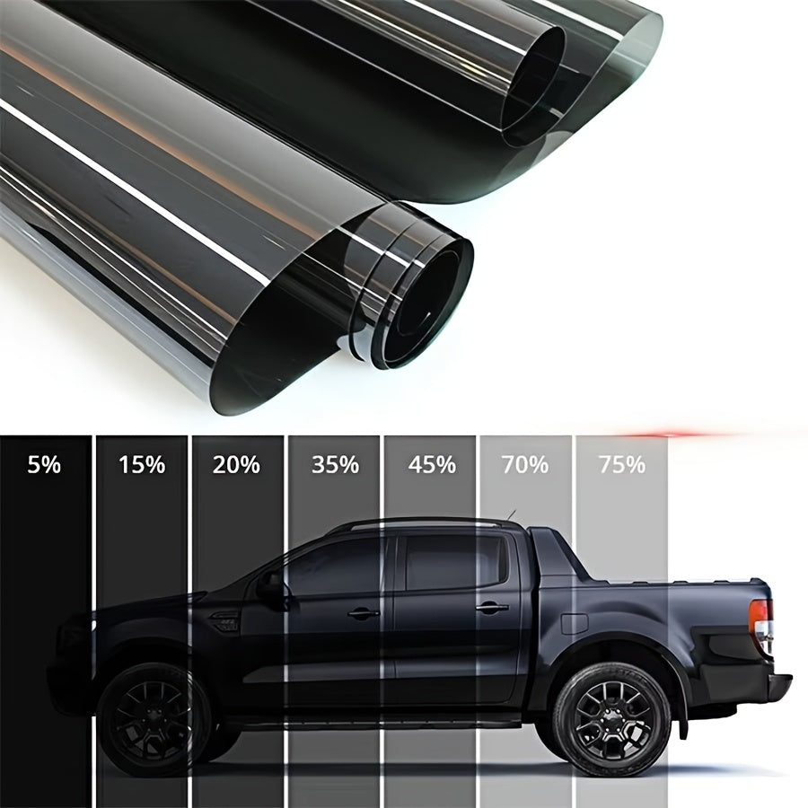 Car Window Film 50x300cm Colored Privacy Tint VLT 5-50% Explosion Proof