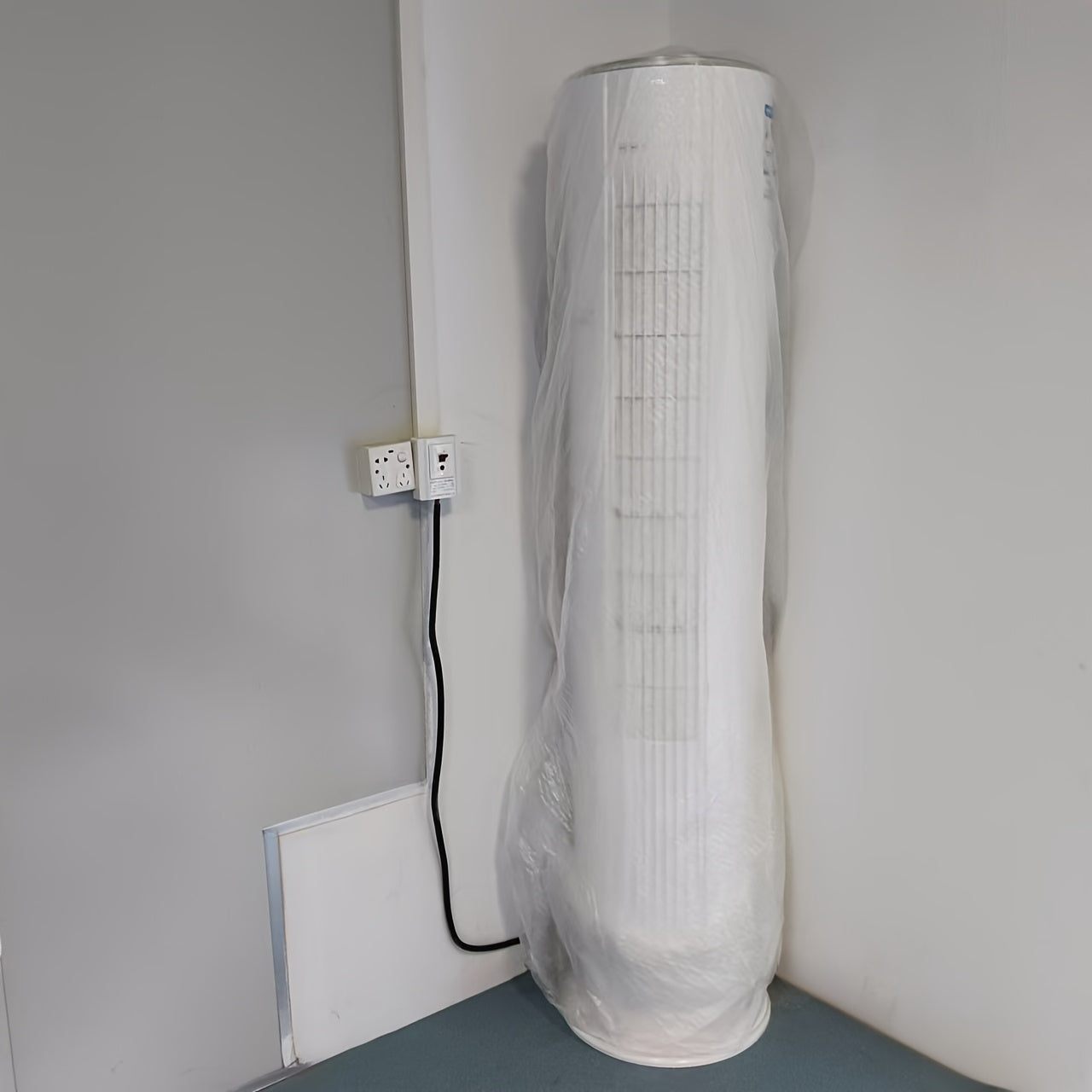 Protective Plastic Dust Covers for Appliances and Office Equipment 1/2 Pack