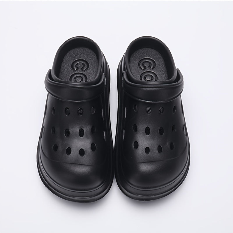 Women's Summer Garden Clogs EVA Sandals Non-Slip Breathable Beige White Black