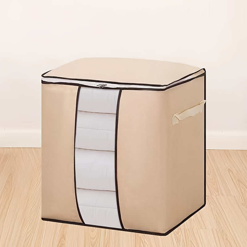 3 qavatli suv o'tkazmaydigan saqlash sumkasi kiyimlar, yostiq va to'shakka mo'ljallangan, changga chidamli tashkilotchi