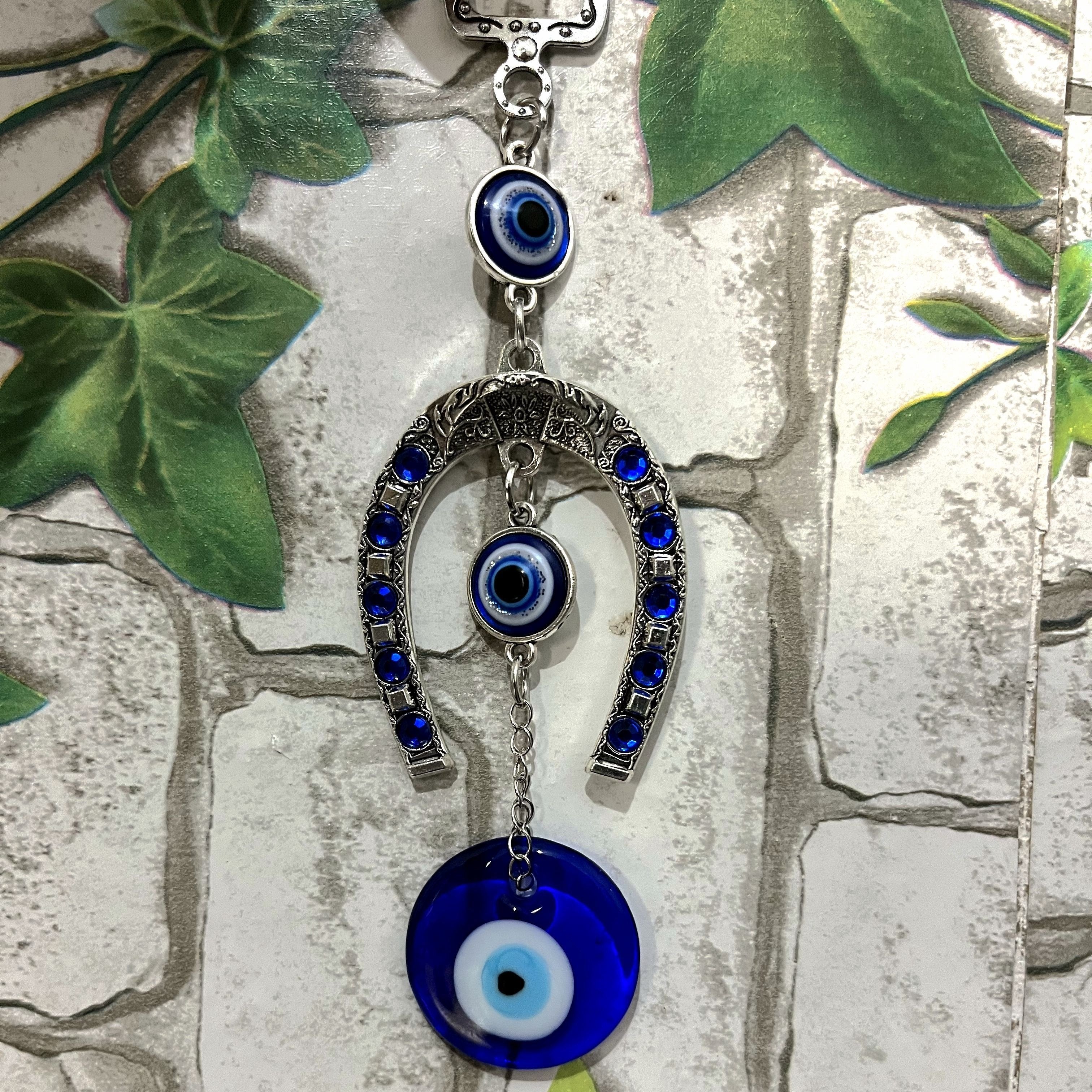 Blue Eye Jewelry Devil's Eye Pendant for Car Home Decoration Keychain Gift