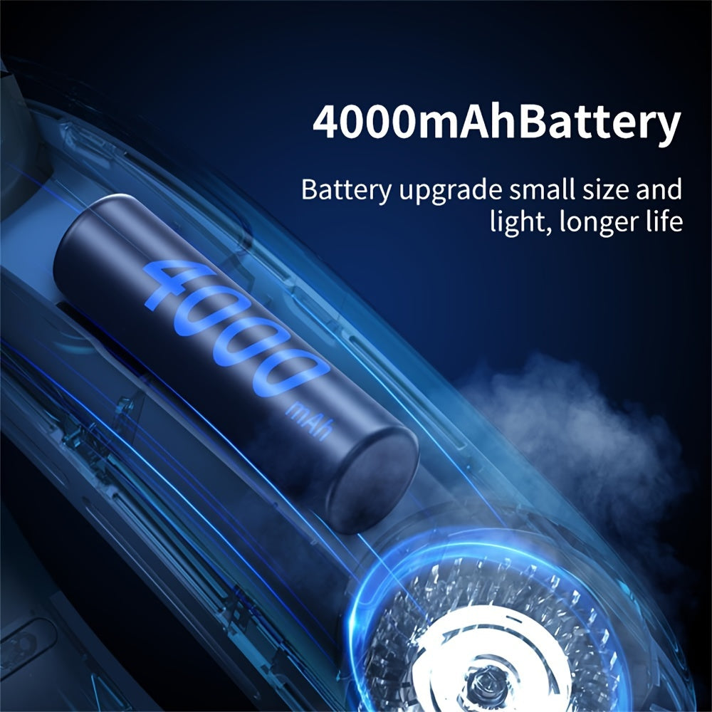 Mini Hanging Neck Fan Portable Wearable Halter Fan 4000mAh Cool Design