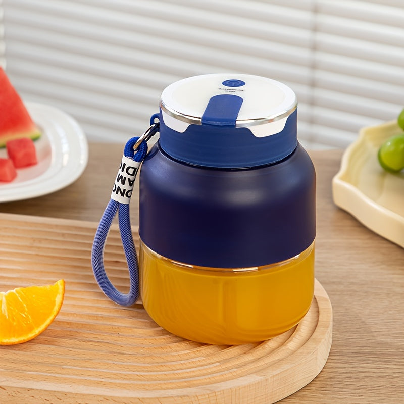 Rechargeable Compact Juicer Cup with USB Charging and 1300mAh Battery for Home and On-the-Go