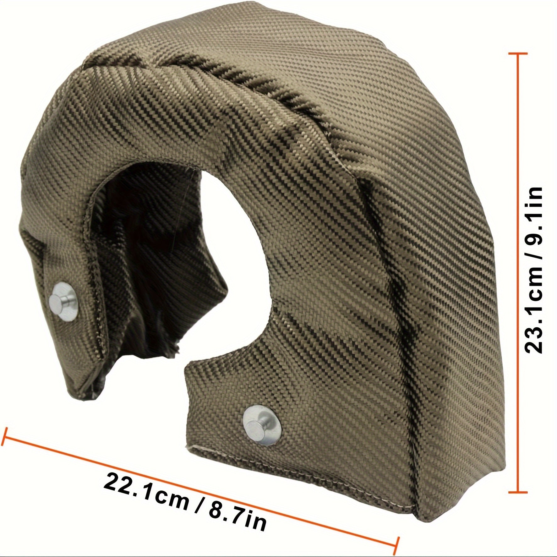 High-Performance Titanium Turbo Blanket Heat Shield for American Cars