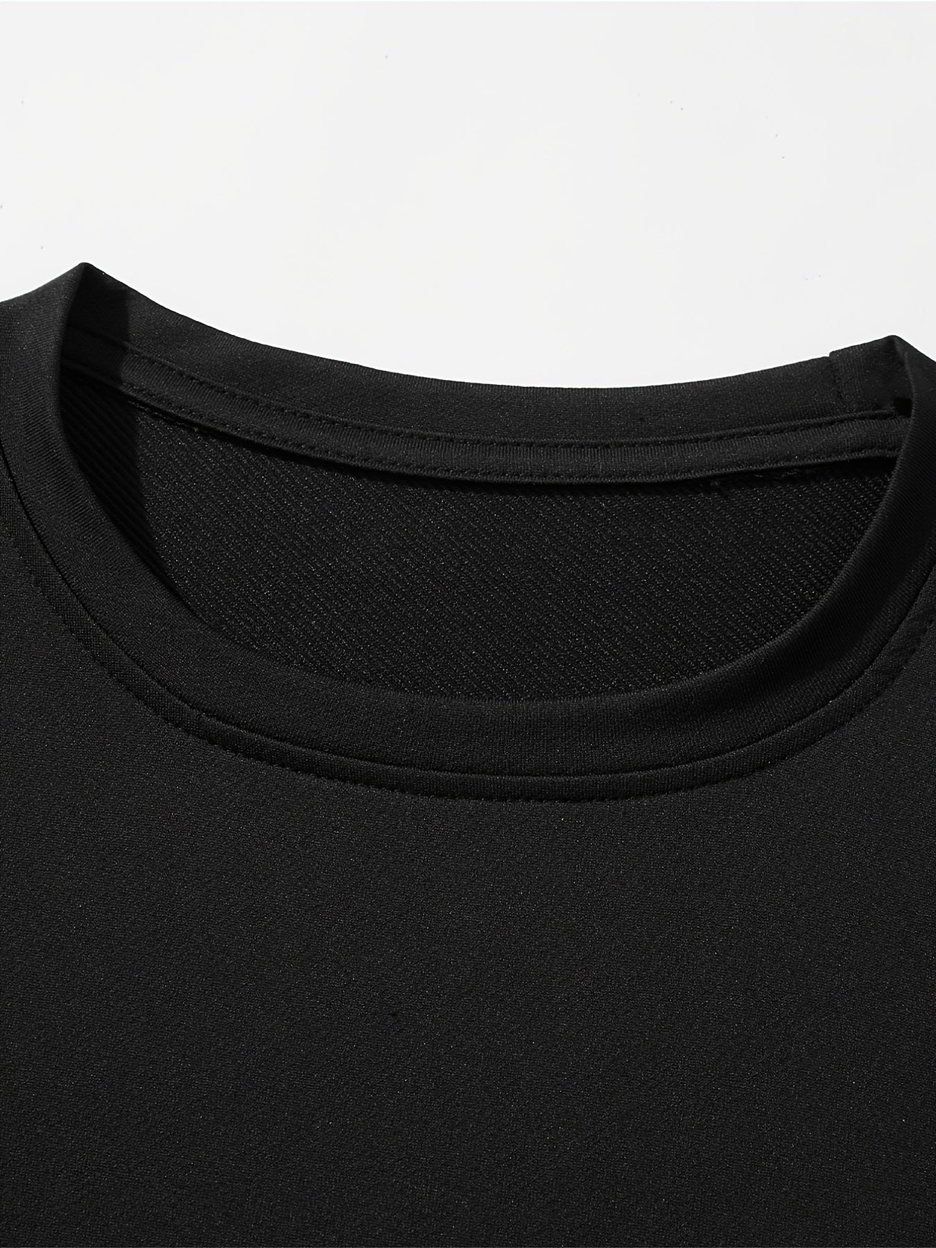 Camiseta deportiva para jóvenes de tallas grandes de poliéster y spandex con cuello redondo y gráfico para primavera, verano y otoño