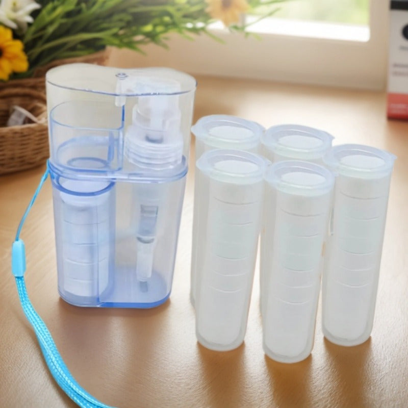 Портативный мини-увлажнитель с хлопковыми полотенцами для путешествий и кемпинга