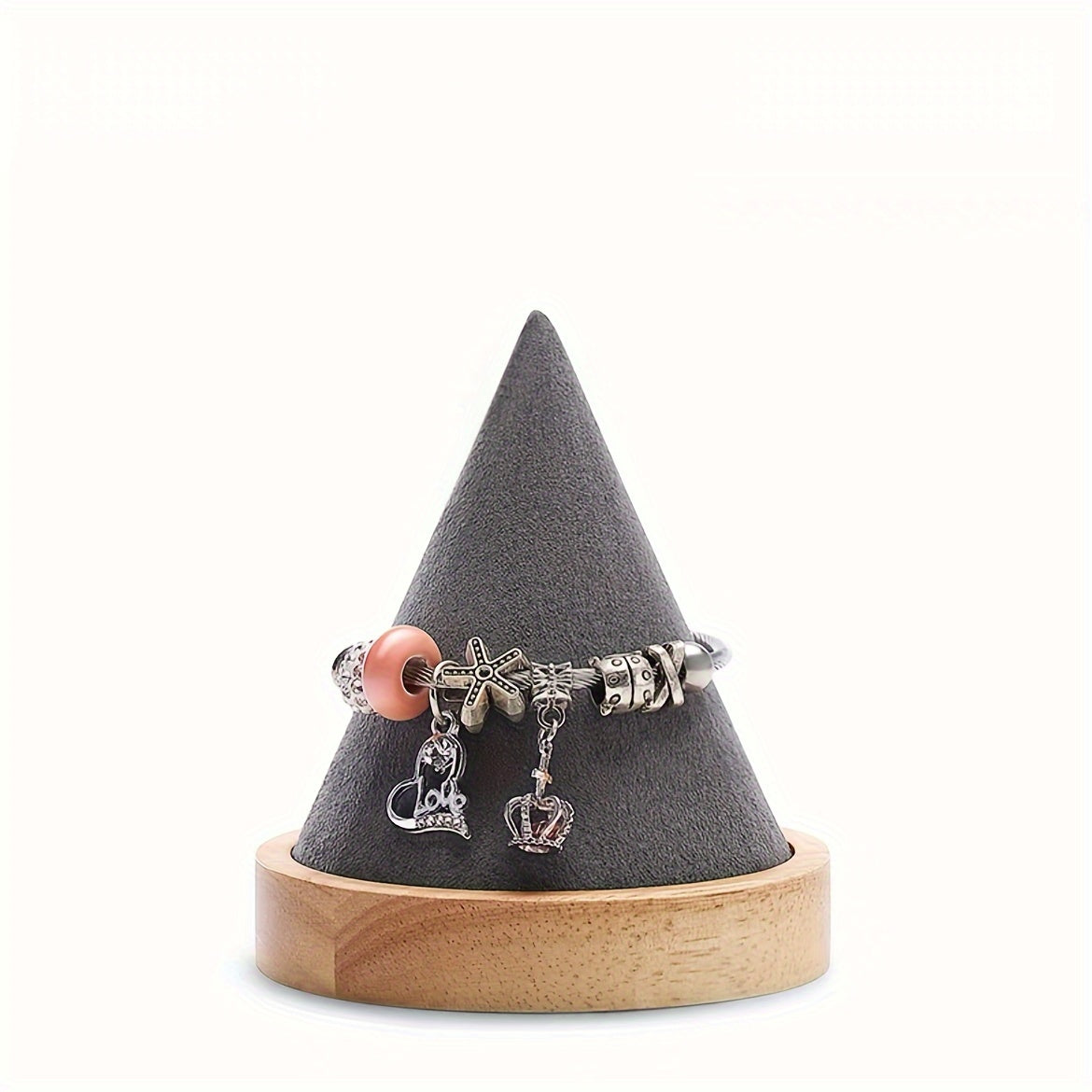 Деревянная подставка для украшений для браслетов и бэнглов