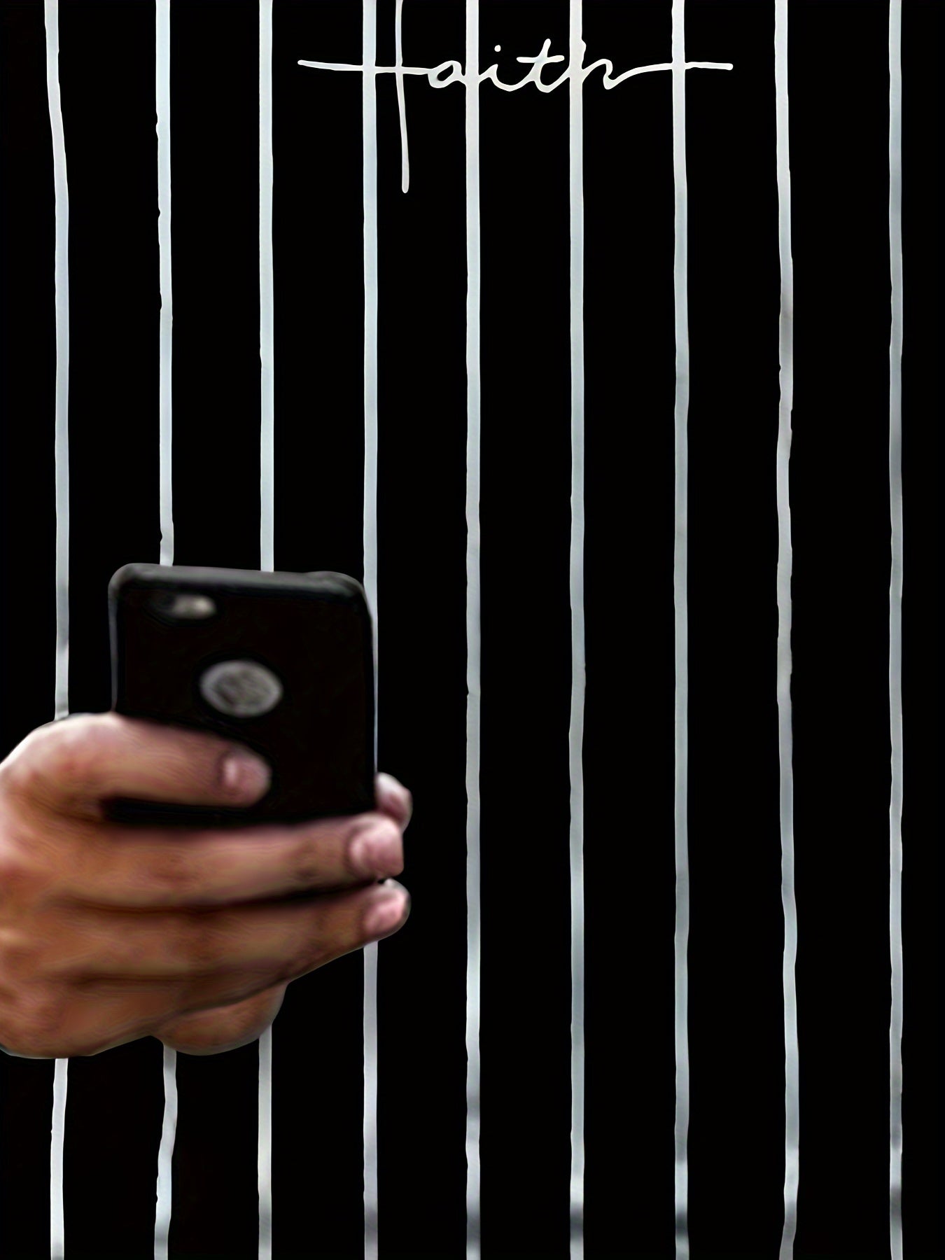 Plus Size Summer Stripes Print T-shirt Polyester Casual Sports Men